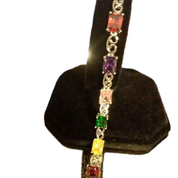 ❤Multi Color CZ Bracelet❤ - Picture 3 of 6